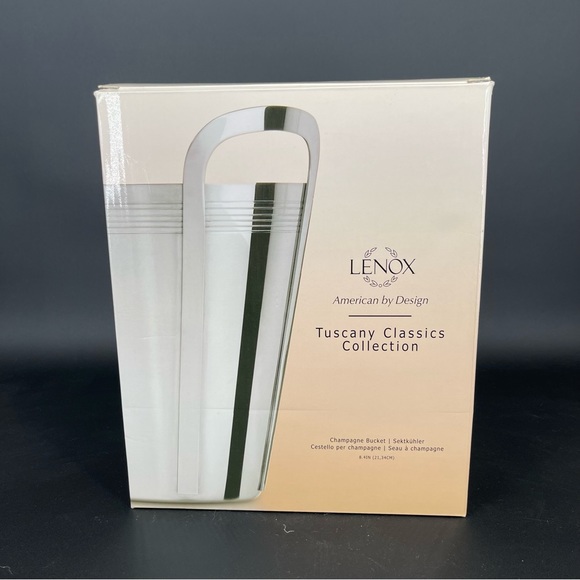 LENOX TUSCANY CLASSICS® STAINLESS CHAMPAGNE BUCKET - Picture 10 of 12